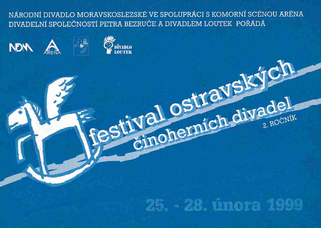 Festival ostravských &ccaron;inoherních divadel_1999_program
